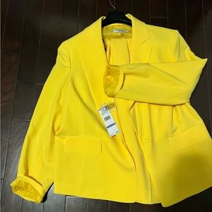 Le Suit Petite Ankle Pantsuit Sunset, size 18